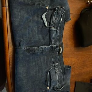 Express women’s mid rise jeans size 18 long